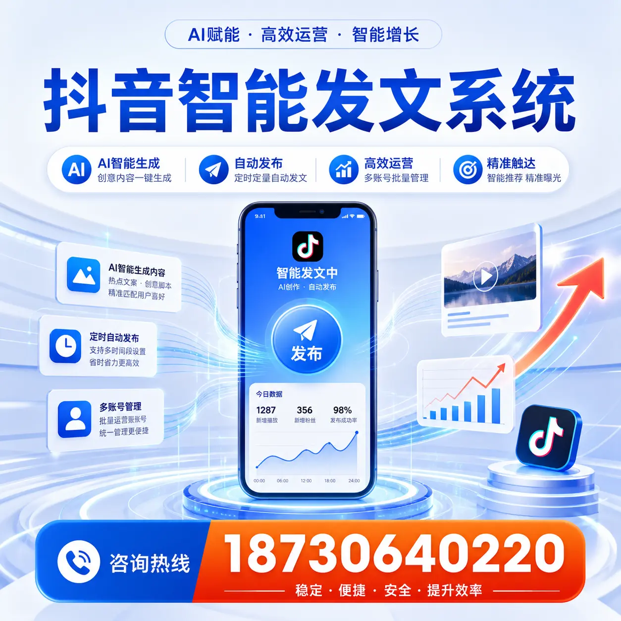 如何通过抖音智能发文系统提升 包头 企业的市场竞争力