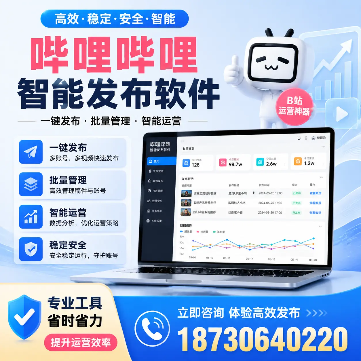 解密哔哩哔哩智能发布软件：功能与优势分析在 包头